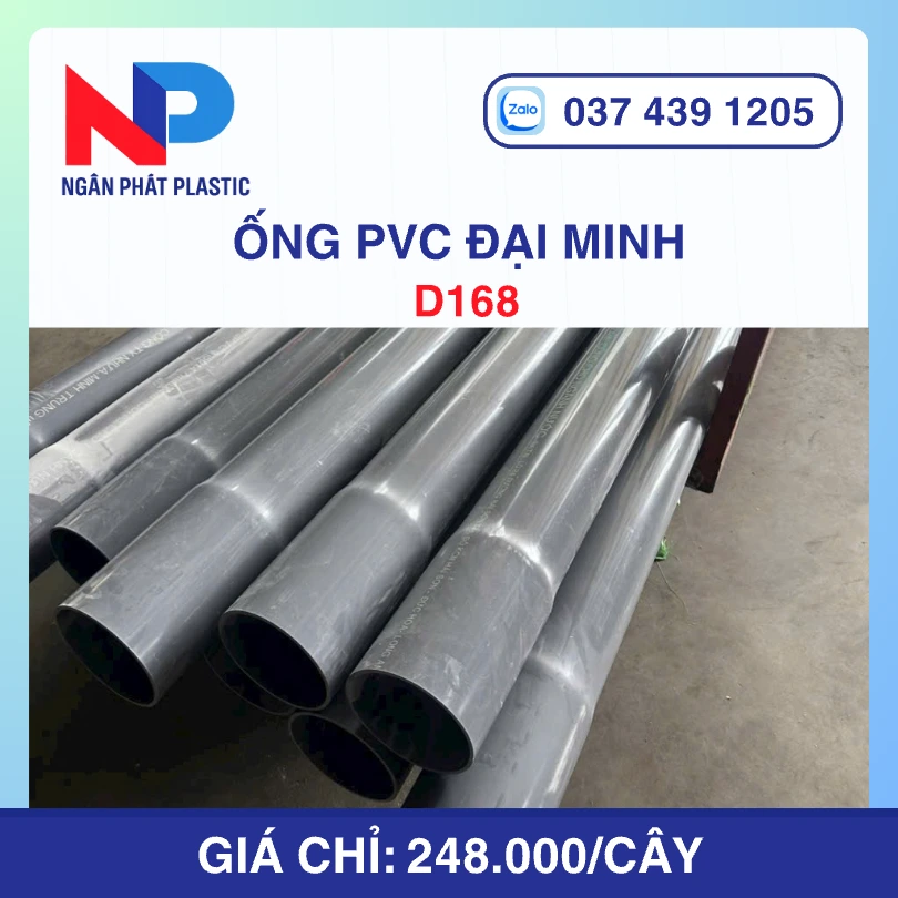 Ống Nhựa PVC 200 Đại Minh